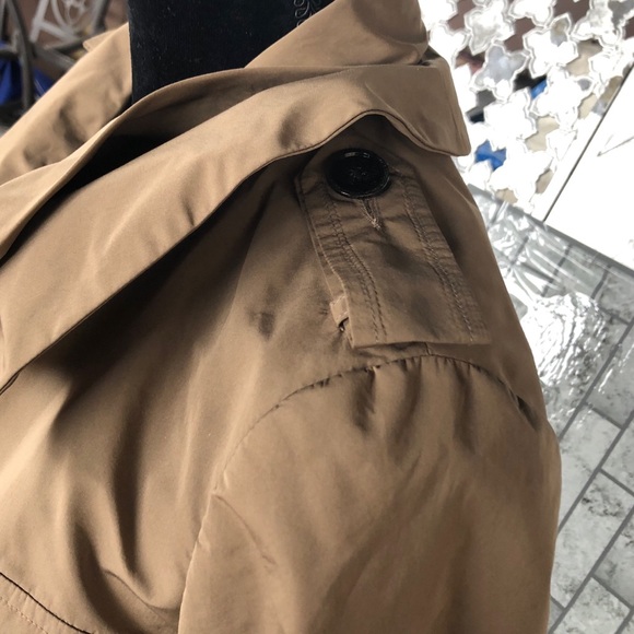 Dennis Merotto Light Weight Tan Jacket Size 4 - Picture 7 of 8